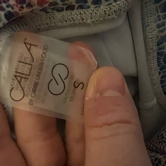 Calia By Carrie Underwood Mosaic Print Leggings - Picture 7 of 8